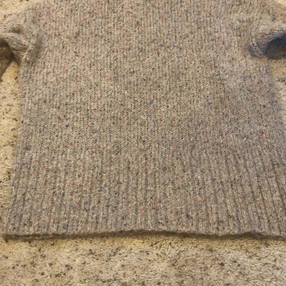 J. Crew Wool Confetti Mock Neck Sweater Size XS - Picture 5 of 13